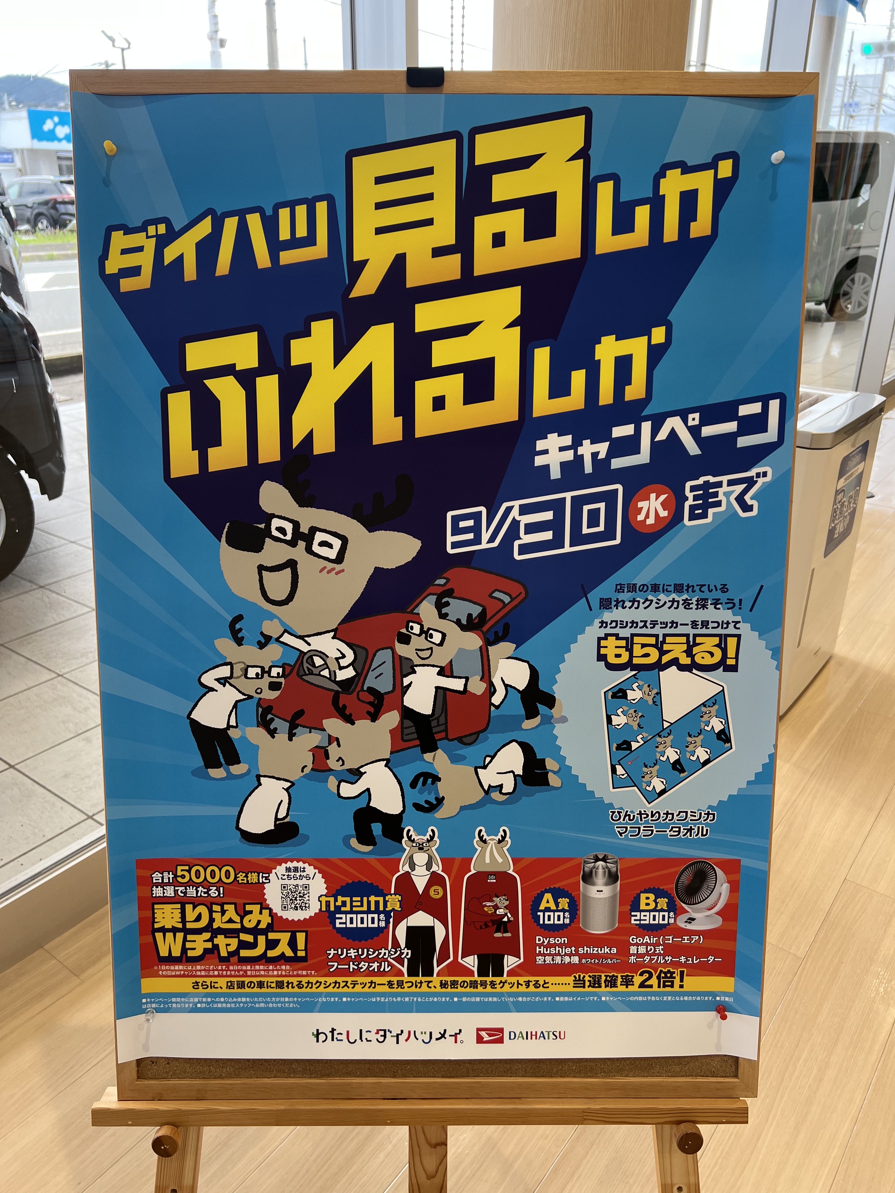 ダイハツ見るしかふれるしかキャンペーン✨